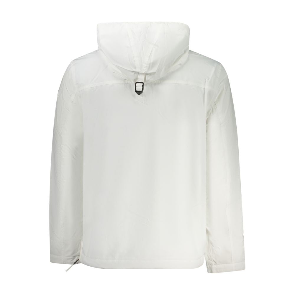 Napapijri Weiße Polyamid Herren Jacke